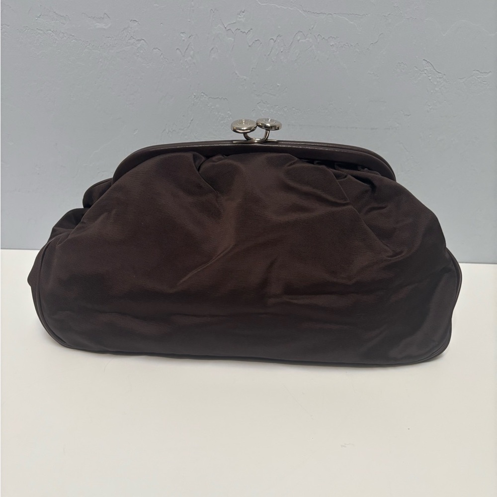 Celine Dark Brown Clutch